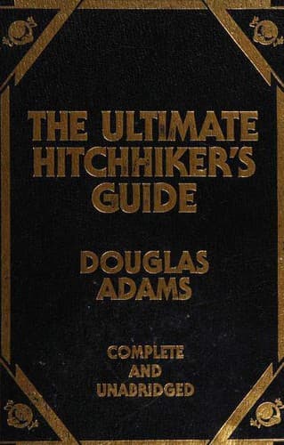 Cover of Works (Hitch Hiker's Guide to the Galaxy / Restaurant at the End of the Universe / Life, the Universe and Everything / So Long, and Thanks for All the Fish / Mostly Harmless / Young Zaphod Plays it Safe)