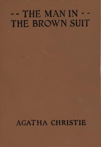 Cover of The Man in the Brown Suit