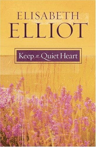 Cover of Keep a quiet heart