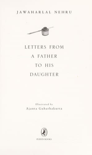 Cover of Letters from a father to his daughter